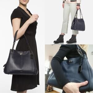 NEW Coach Turnlock Edie Shoulder Bag 36885